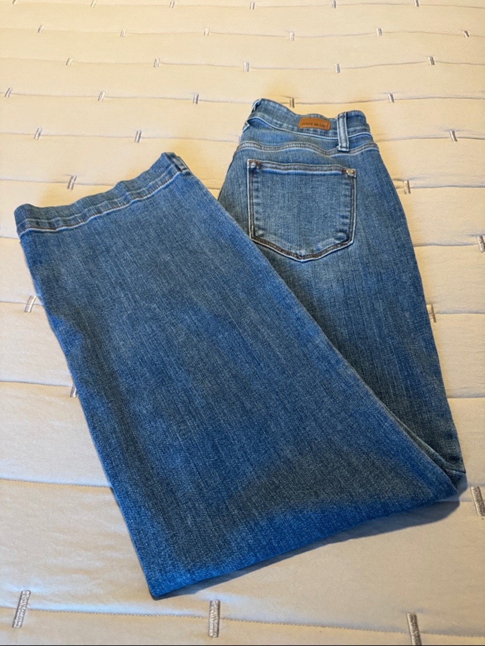 Judy Blue Classic Wide Leg Blue Denim Jeans